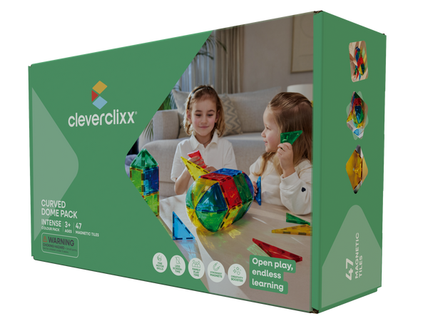 Curved Dome Pack Intense | 47 pieces – Cleverclixx B2C