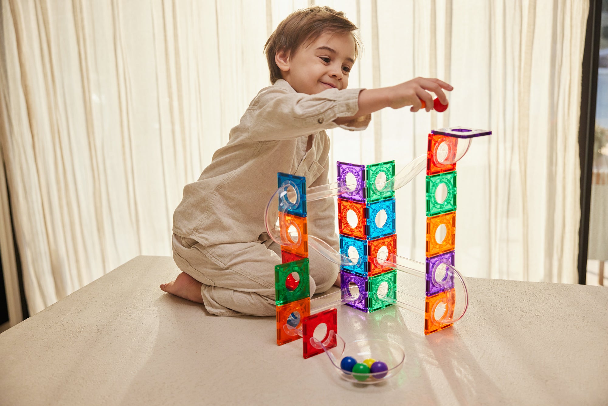 JEU DE CONSTRUCTION MAGNÉTIQUE CLEVERCLIXX Pastel - 210 pièces - CLEVERCLIXX JEU DE CONSTRUCTION MAGNÉTIQUE CLEVERCLIXX Pastel - 210 pièces - CLEVERCLIXX