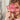Glitter Tiles Pack Transparent / Pink | 16 pieces