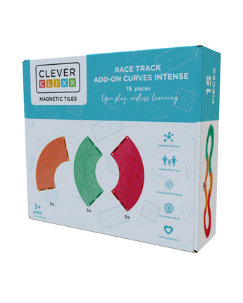 Race Track Add-On Curves Intense | 15 Stuks