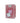Glitter Tiles Pack Transparent / Pink | 16 stuks