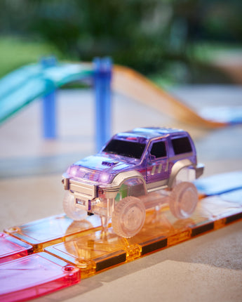 Race Track Car Pastel Purple